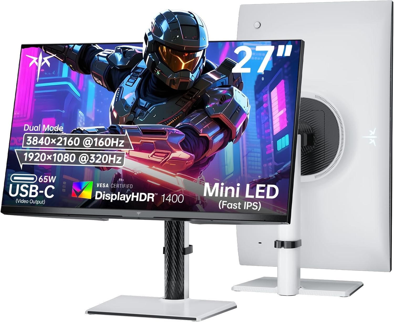 KTC 27 Inch Dual Mode Mini LED Monitor Review – 4K 160Hz & 320Hz Gaming Power