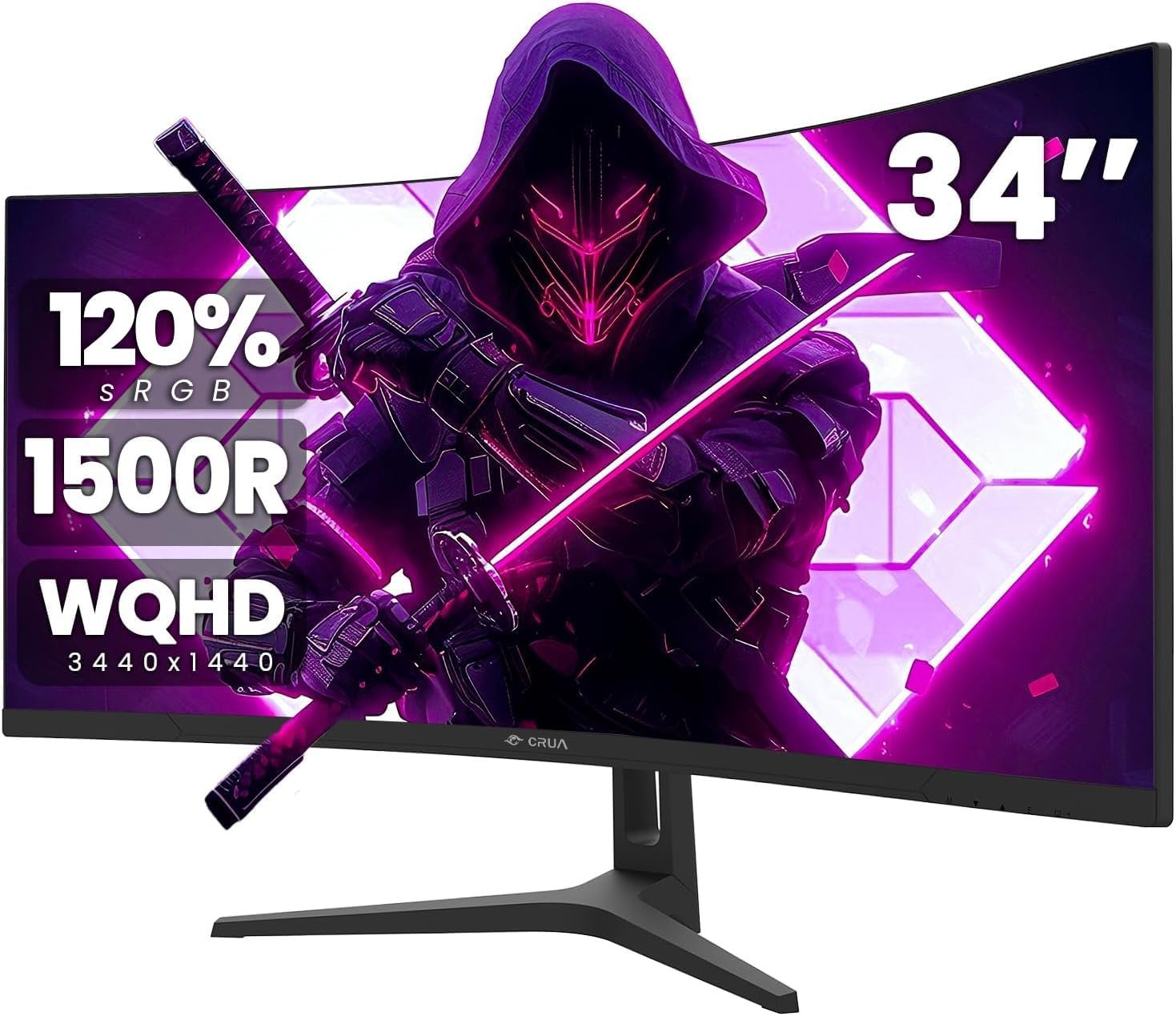 CRUA 34-Inch Ultrawide Gaming Monitor Review (WQHD 3440×1440)